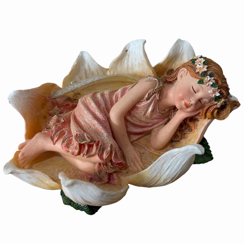 Drema Faerieslumber Bed Of Petals Boyds Faeriessence Faeriepetal Premiere#36123